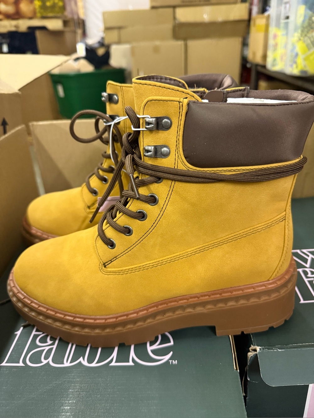 Wild Fable Women’s Marlowe Hiker Ankle Boots Memory Foam Tan

Warehouse
